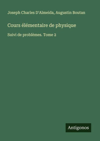 Cours élémentaire de physique
