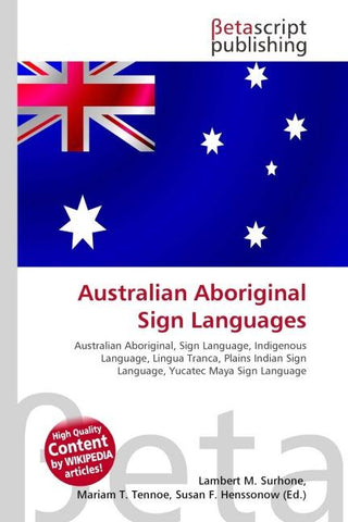 Australian Aboriginal Sign Languages