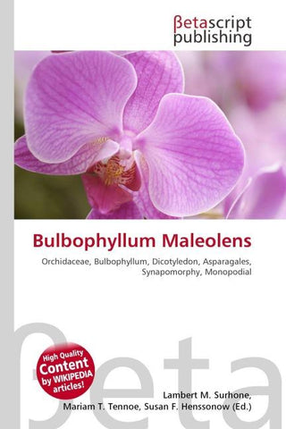 Bulbophyllum Maleolens