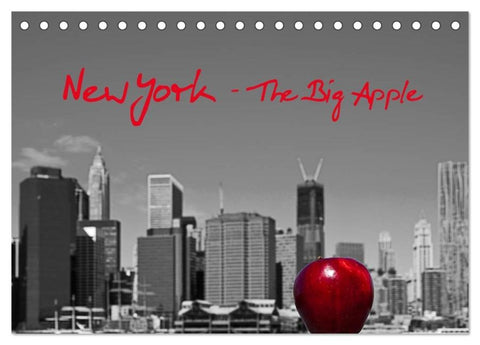 New York – The Big Apple (Tischkalender 2026 DIN A5 quer), CALVENDO Monatskalender