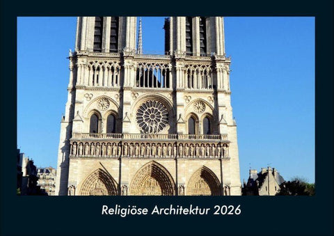 Religiöse Architektur 2026 Fotokalender DIN A4