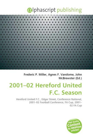 2001-02 Hereford United F.C. Season