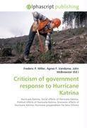 Criticism of government response to Hurricane Katrina