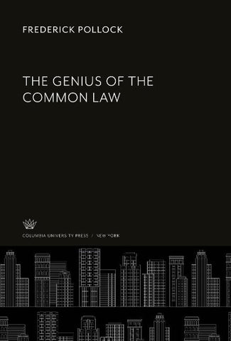The Genius of the Common Law