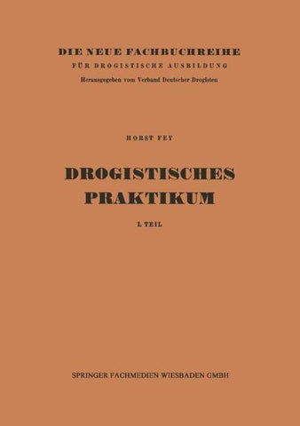 Drogistisches Praktikum