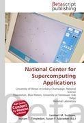 National Center for Supercomputing Applications