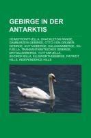 Gebirge in Der Antarktis