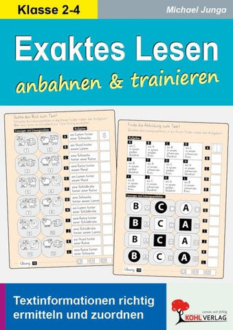 Exaktes Lesen anbahnen und trainieren