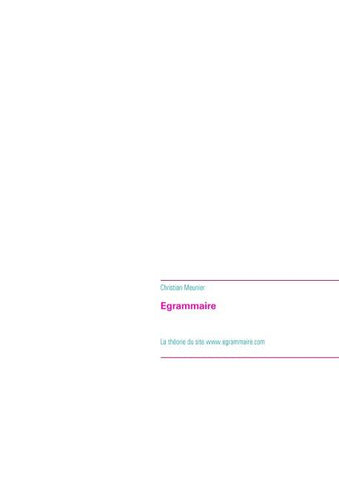 Egrammaire