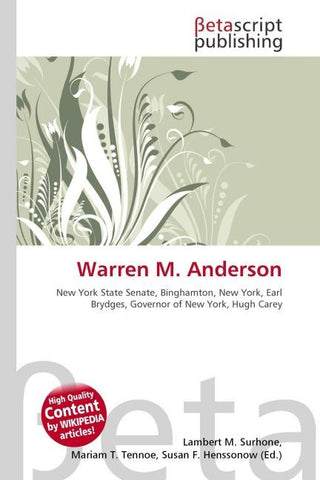 Warren M. Anderson