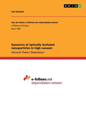 Dynamics of optically levitated nanoparticles in high vacuum
