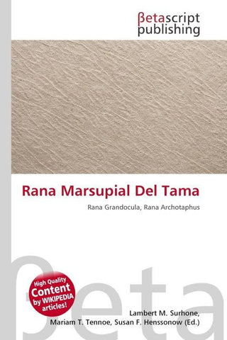 Rana Marsupial Del Tama