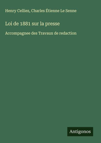 Loi de 1881 sur la presse