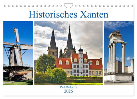 Historisches Xanten (Wandkalender 2026 DIN A4 quer), CALVENDO Monatskalender