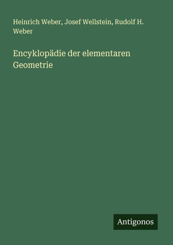 Encyklopädie der elementaren Geometrie