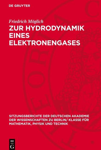 Zur Hydrodynamik eines Elektronengases