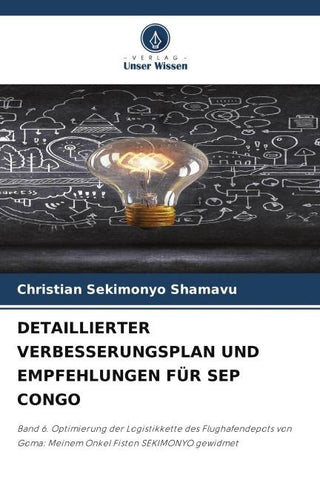 DETAILLIERTER VERBESSERUNGSPLAN UND EMPFEHLUNGEN FÜR SEP CONGO
