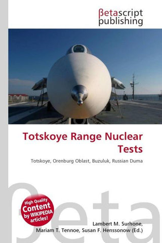 Totskoye Range Nuclear Tests