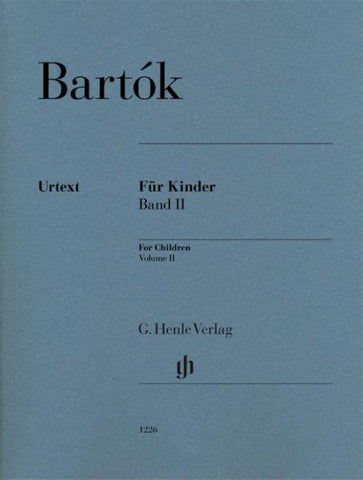 Béla Bartók - Für Kinder, Band II