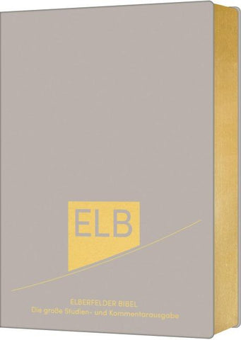Elberfelder Bibel - Leder mit Goldschnitt