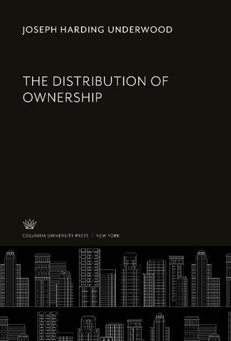 The Distribution of Ownership