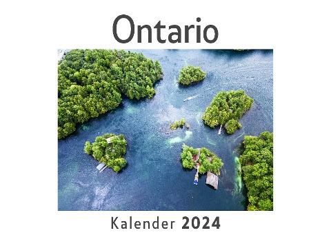 Ontario (Wandkalender 2024, Kalender DIN A4 quer, Monatskalender im Querformat mit Kalendarium, Das perfekte Geschenk)