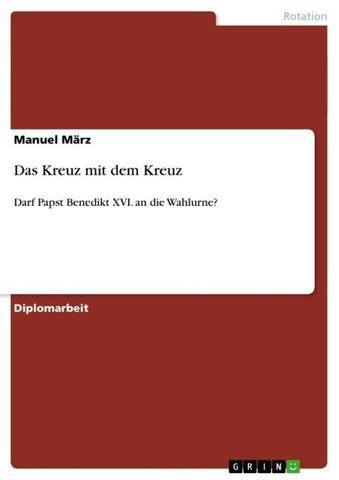 Das Kreuz mit dem Kreuz