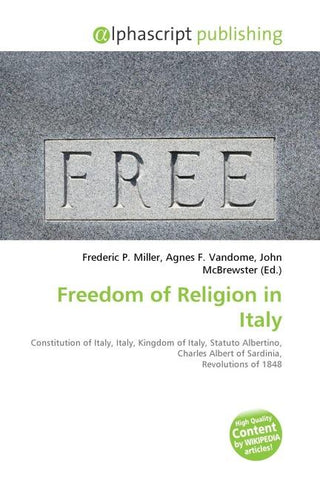 Freedom of Religion in Italy