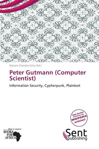 Peter Gutmann (Computer Scientist)