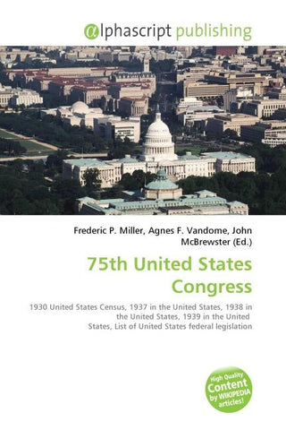 75th United States Congress