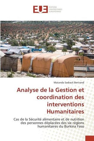 Analyse de la Gestion et coordination des interventions Humanitaires