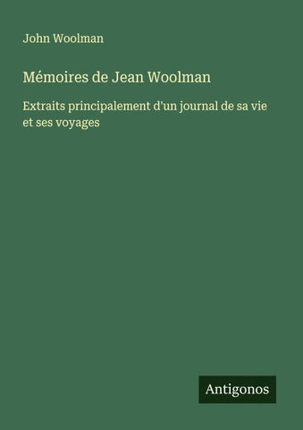Mémoires de Jean Woolman