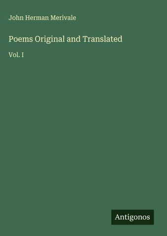 Poems Original and Translated