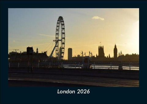 London 2026 Fotokalender DIN A5