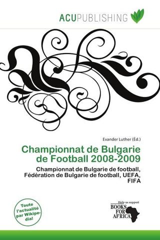Championnat de Bulgarie de Football 2008-2009
