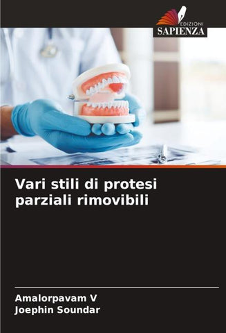 Vari stili di protesi parziali rimovibili