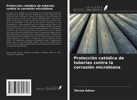 Protección catódica de tuberías contra la corrosión microbiana