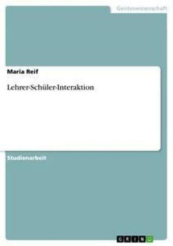 Lehrer-Schüler-Interaktion