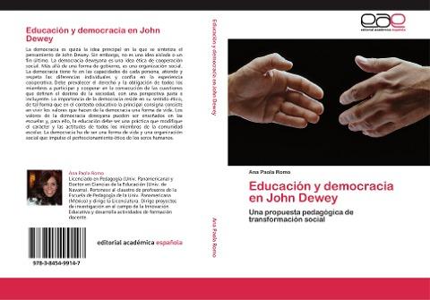 Educación y democracia en John Dewey