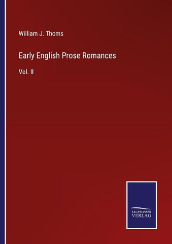 Early English Prose Romances