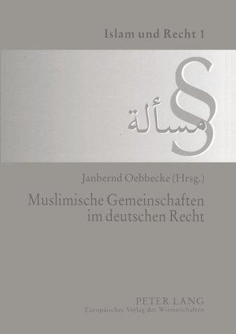 Muslimische Gemeinschaften im deutschen Recht