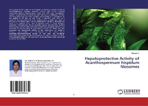 Hepatoprotective Activity of Acanthospermum hispidum Niosomes
