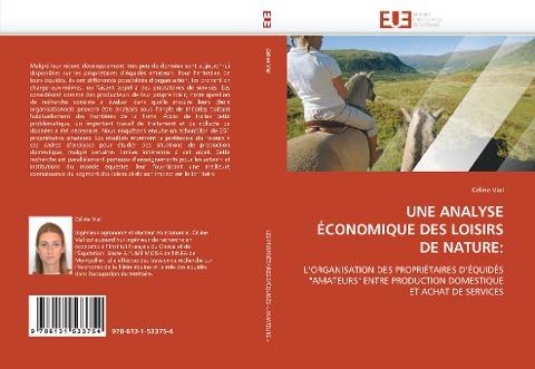 UNE ANALYSE ÉCONOMIQUE DES LOISIRS DE NATURE: