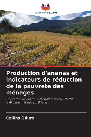 Production d'ananas et indicateurs de réduction de la pauvreté des ménages