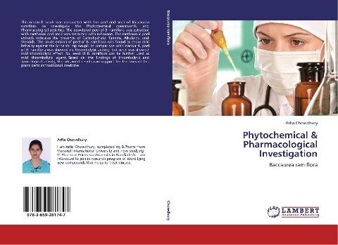 Phytochemical & Pharmacological Investigation