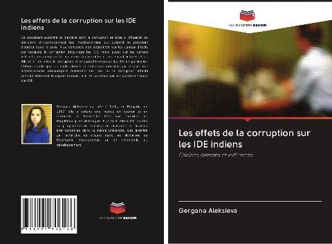 Les effets de la corruption sur les IDE indiens