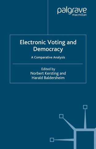 Electronic Voting and Democracy