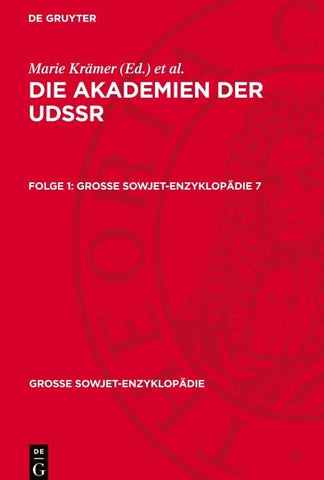 Die Akademien der UdSSR. Folge 1