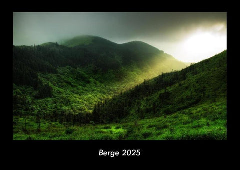Berge 2025 Fotokalender DIN A3