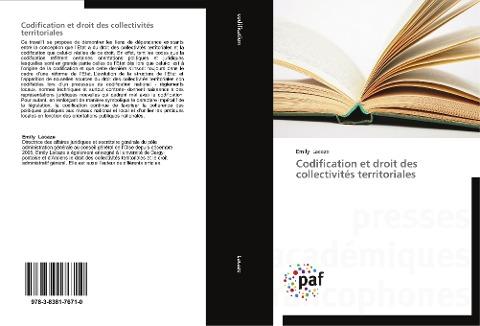 Codification et droit des collectivités territoriales